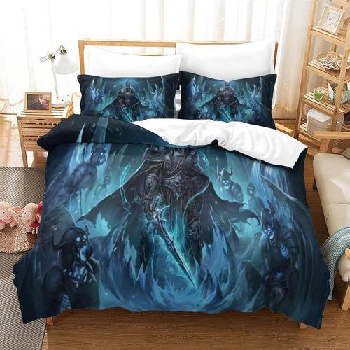 World Of Warcraft D Game Wallpaper Housse De Couette Avec Taies D'o... on Productcaster.