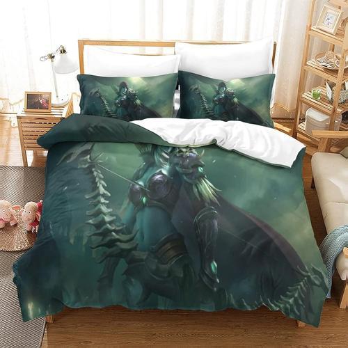 World Of Warcraft Housse De Couette Parure De Lit Game Wallpaper Et... on Productcaster.