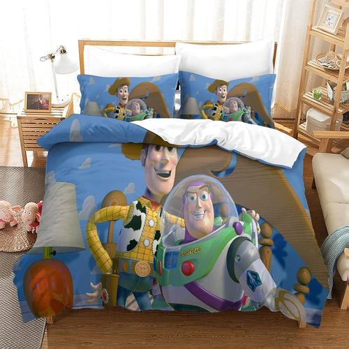 Parure De Lit Avec Housse De Couette Toy Story Pi¿¿Ces Impression D... on Productcaster.