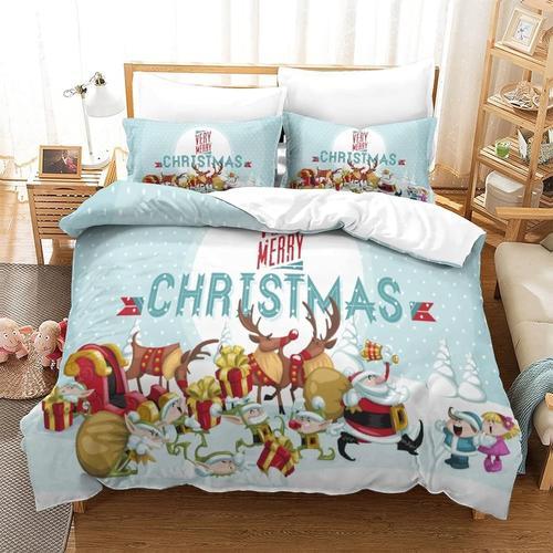 Christmas Theme Housse De Couette Imprim¿¿E En D Ensemble De Literi... on Productcaster.