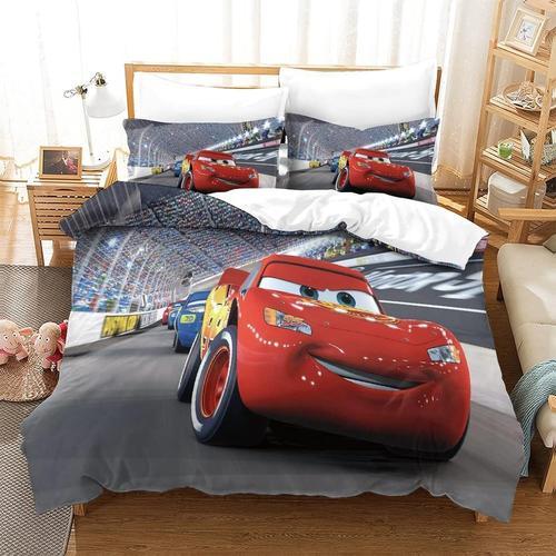 Cars Housse De Couette, Motif Imprim¿¿ En D De Th¿¿Me Cartoon Parur... on Productcaster.