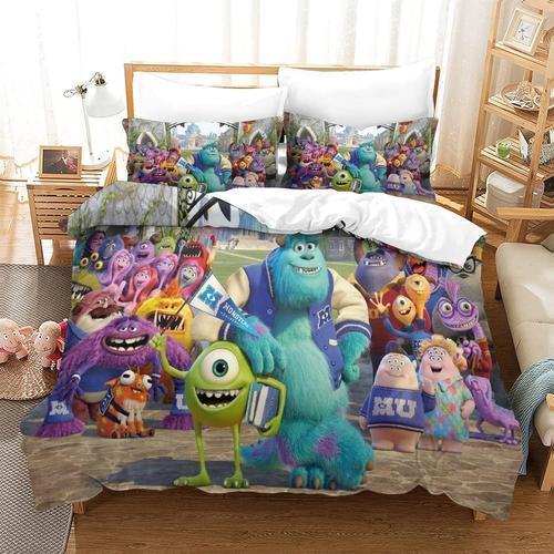 Monsters University Ensemble Housse De Couett Imprim¿¿ D Et Taie D'... on Productcaster.