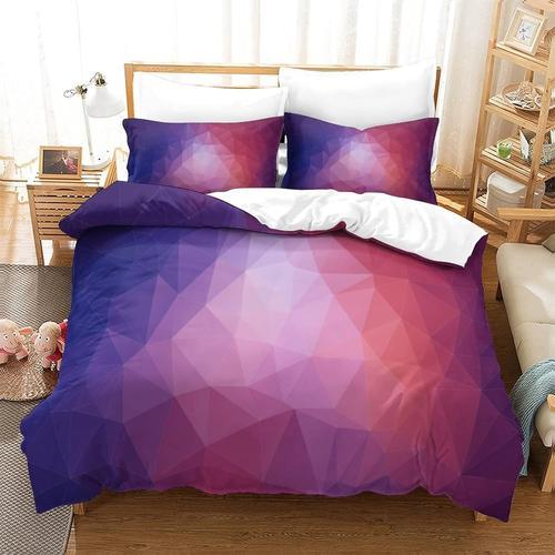 Geometry Housse De Couette D Imprim¿¿£¬Microfibre Literie Parure De... on Productcaster.