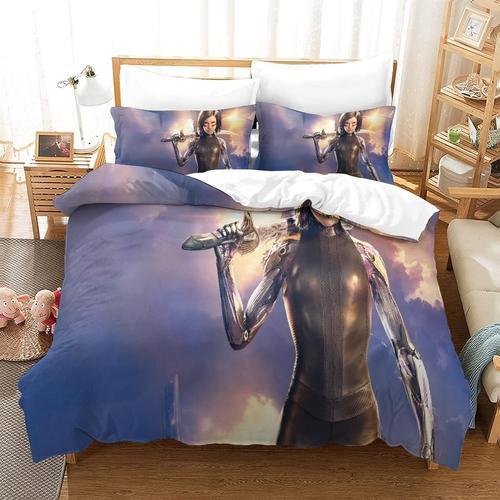 Battle Angel Ataliparure De Lit Pour D Imprim¿¿ Housse De Couette G... on Productcaster.