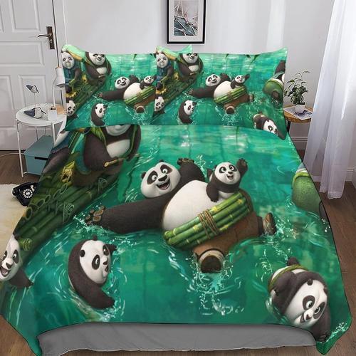 Kung Fu Panda Housse De Couette Avec ¿¿ Motif Anime Impression D Pa... on Productcaster.