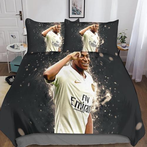 Kylian Mbappe D Housse De Couette Avec Taies D'oreiller Housse De P... on Productcaster.