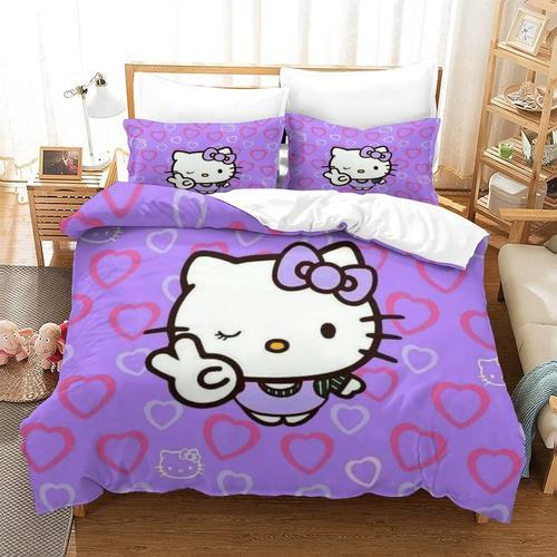 Hello Kitty Housse De Couette Parure De Lit De Housses De Couettes ... on Productcaster.