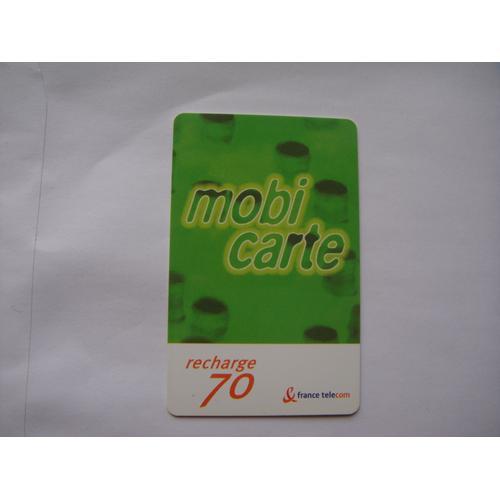 Carte De Telephone Mobicarte on Productcaster.