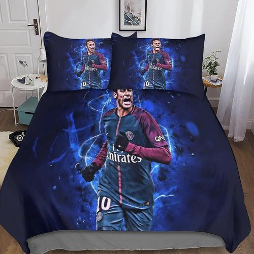 Neymar Housse De Couette Avec ¿¿ Motif Football Impression D Parure... on Productcaster.