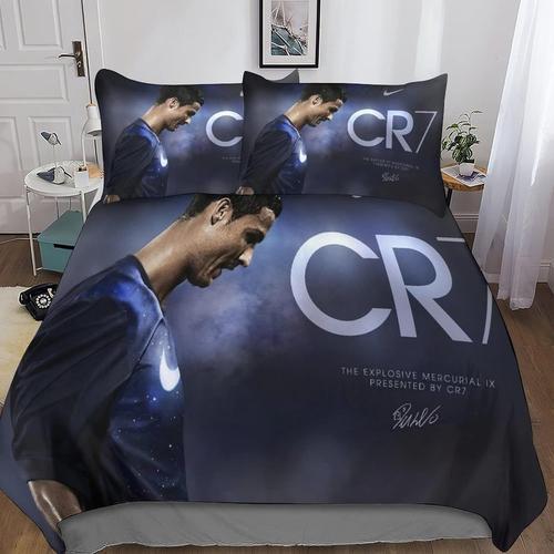 Cristiano Ronaldo Housse De Couette, D Football Parure De Lit Houss... on Productcaster.