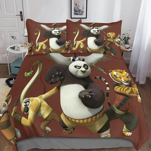 Kung Fu Panda Housse De Couette ¿¿ Motif Anime Impression D Parure ... on Productcaster.