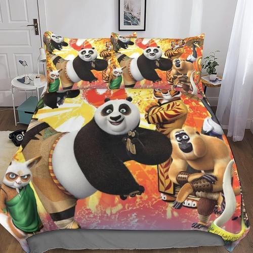 Kung Fu Panda Sets Housses De Couettes Imprim¿¿E D,Parure De Lit Ho... on Productcaster.