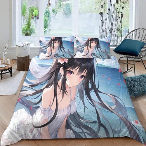 Japon Manga Housse De Couette X Imprim¿¿ D Fan Anime Otaku Parure D... on Productcaster.