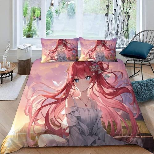 Japon Manga Housse De Couette X Imprim¿¿ D Fan D'anime Parure De Li... on Productcaster.