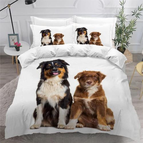 Housse De Couette X Berger Australien Imprim¿¿ D Chienanimal Parure... on Productcaster.