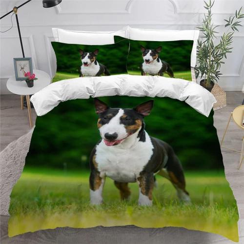 Housse De Couette X Bouledogue D Motif Pi¿¿Ces Parure De Lit Person... on Productcaster.