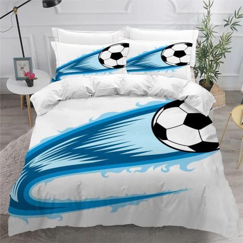 Football Housse De Couette X Imprim¿¿ D Dessin Anim¿¿ De Football P... on Productcaster.