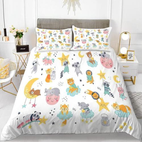 Housse De Couette Pour Enfants Avec Motif Animal De Dessin Anim¿¿ I... on Productcaster.