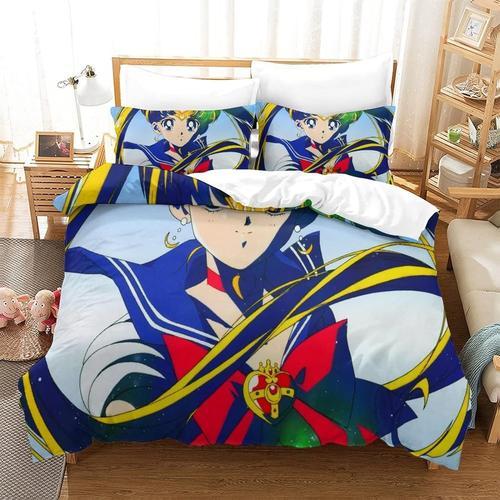 Sailor Moon Imprim¿¿ Parure De Lit X Adultes Ado Housse De Couette ... on Productcaster.