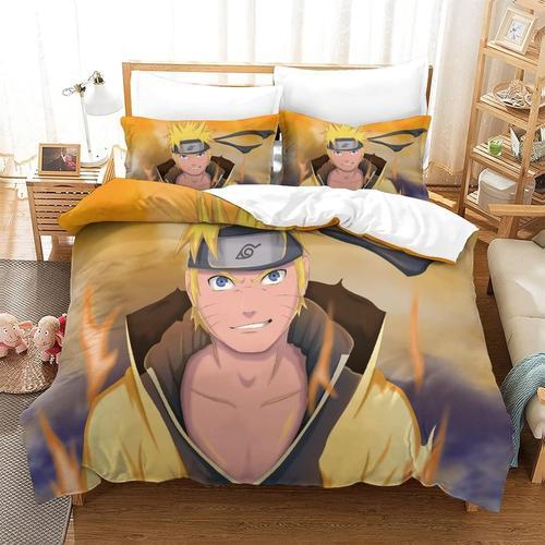 Naruto Motif Housse De Couette X Cm Parure De Lit X Cm Doux R¿¿Sist... on Productcaster.