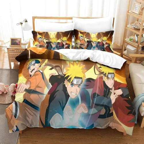 Naruto Motif Housse De Couette X Cm Parure De Lit X Cm Doux R¿¿Sist... on Productcaster.