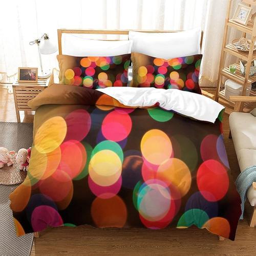 Parure De Lit Pour Avec D Colored Spots Motif Impression Housse De ... on Productcaster.