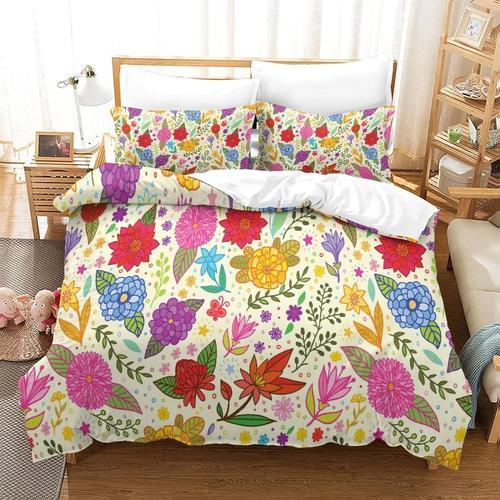 Housse De Couette Motif Imprim¿¿ Floral Pattern D ,En Parure De Lit... on Productcaster.