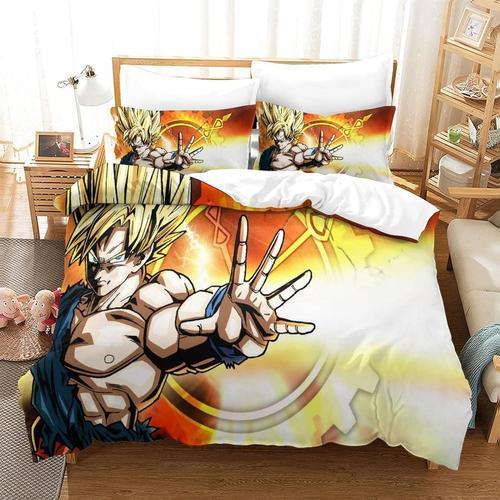 Housse De Couette Motif Imprim¿¿ Dragon Ball D ,En Parure De Lit Av... on Productcaster.