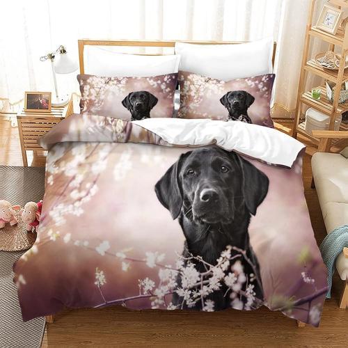 Parure De Lit X D Labrador Motif Housse De Couette X Doux R¿¿Sistan... on Productcaster.