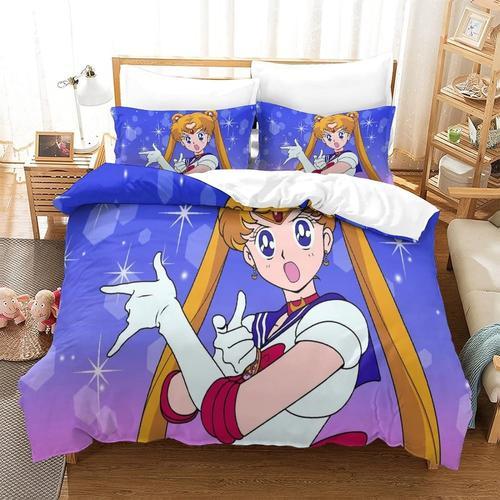 Parure De Lit Sailor Moon Motif Housse De Couette X Parure De Lit X... on Productcaster.