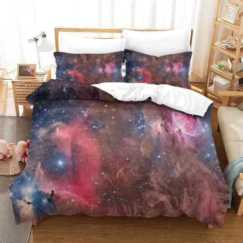 Housse De Couette Galaxy Parure De Lit Avec Housse De Couette Impri... on Productcaster.