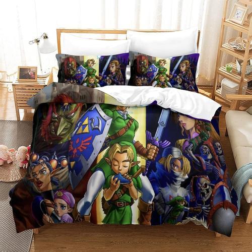 Zelda Imprim¿¿ Housse De Couette X Enfants Ado Adultes Parure De Li... on Productcaster.