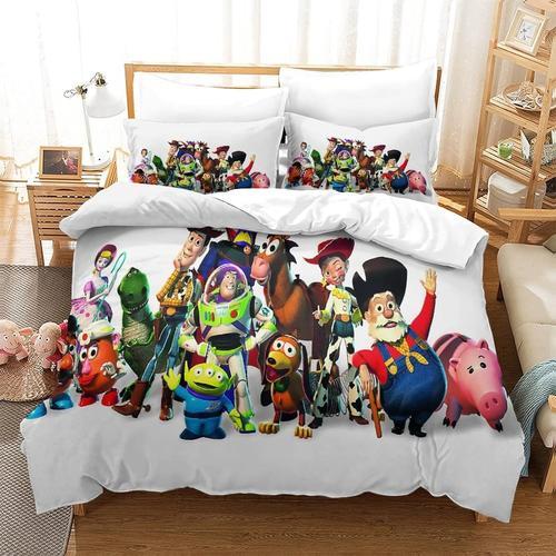 Housse De Couette X Cm D Toy Story Motif Parure De Lit X Cm Avec Fe... on Productcaster.