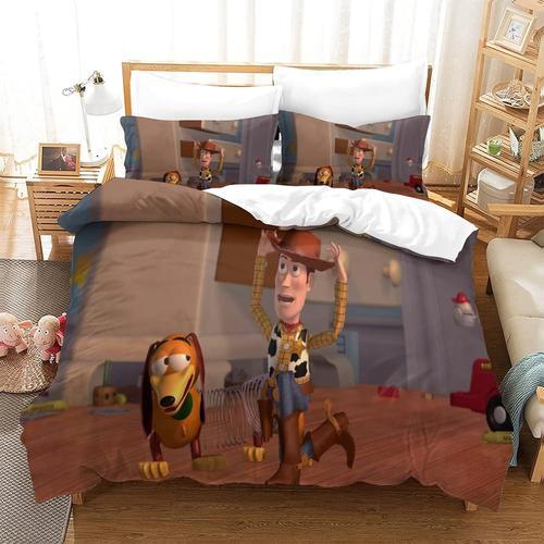 Parure De Lit X Cm Toy Story Motif Housse De Couette X Cm Doux R¿¿S... on Productcaster.