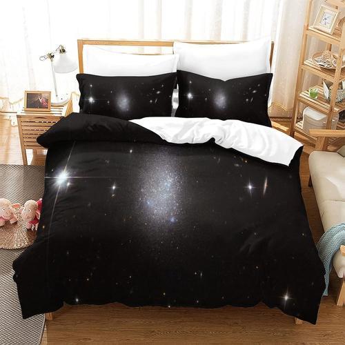 Galaxy Microfibre Douce Facile D'entretien Housse De Couette De Par... on Productcaster.