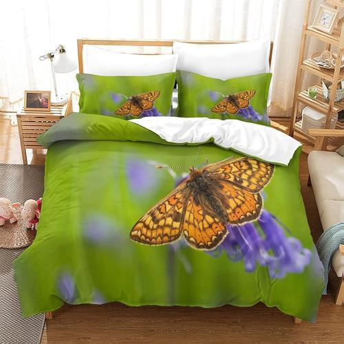 Parure De Lit Pour D Papillon Imprim¿¿ Housse De Couette Doux Hypoa... on Productcaster.