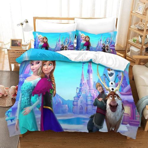 Frozen Imprim¿¿ Housse De Couette X Enfants Ado Adultes Parure De L... on Productcaster.