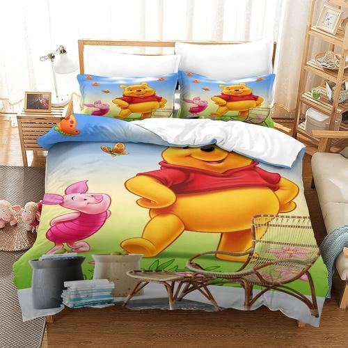 Winnie The Pooh Microfibre Douce Facile D'entretien Housse De Couet... on Productcaster.