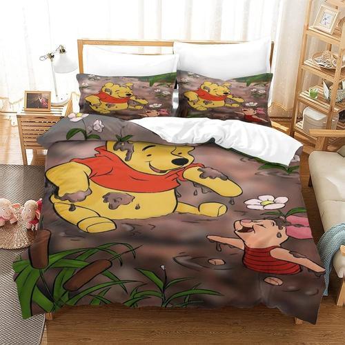 Winnie The Pooh Microfibre Douce Facile D'entretien Housse De Couet... on Productcaster.