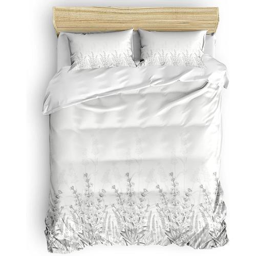 Arts Pirnt Parure De Lit Avec Housse De Couette, Drap De Lit, Taies... on Productcaster.