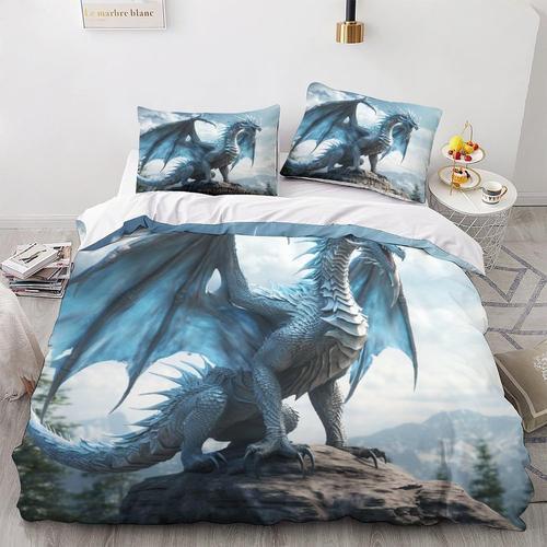 Dragon D Imprim¿¿ Animal Dragon Housse De Couette Housse De Couette... on Productcaster.