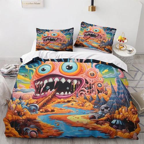 Big Eye D Imprim¿¿ Hypercolorful Dreamscapes Housse De Couette Hous... on Productcaster.