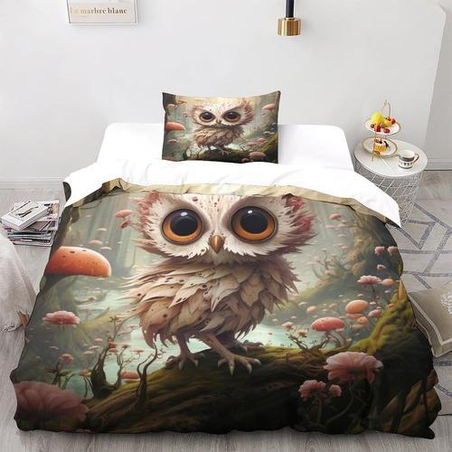 Housse De Couette En Forme De Hibou D Imprim¿¿ For¿ot, Housse De Co... on Productcaster.