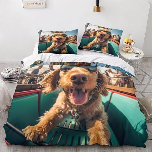 Housse De Couette Pour Chien, Housse De Couette, Lunettes Imprim¿¿E... on Productcaster.