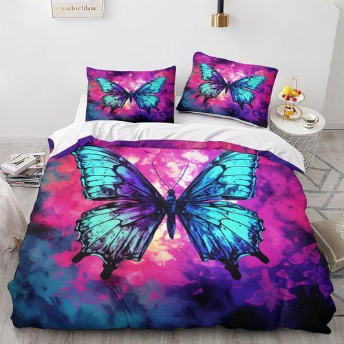 Housse De Couette En Forme D'animal D Imprim¿¿ Papillon, Housse De ... on Productcaster.