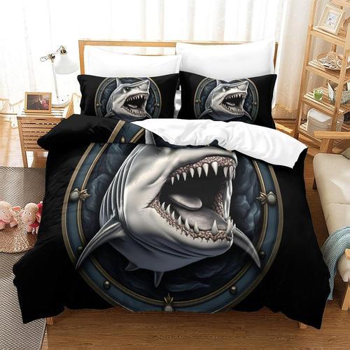 Housse De Couette En Forme De Requin, Motif Imprim¿¿, Logo, Housse ... on Productcaster.