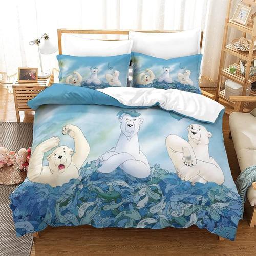 Baby Bear Parure De Lit Pi¿¿Ces Housse De Couette De Housse De Micr... on Productcaster.