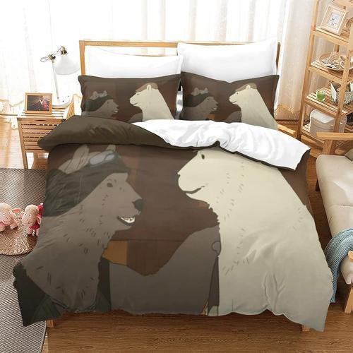 Baby Bear Parure De Lit Pi¿¿Ces Housse De Couette De Housse De Micr... on Productcaster.