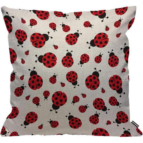 Housse De Coussin Coccinelle Coccinelle Motif Sans Couture Housse D... on Productcaster.