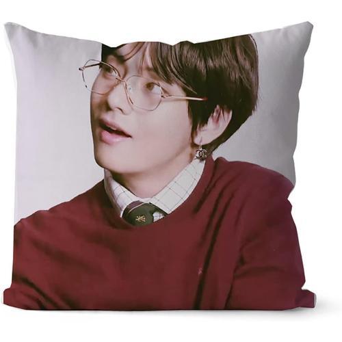 Bts Merchandise Coussin Familial Bts, Taies D'oreiller Carrées Déco... on Productcaster.